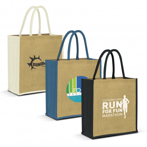 Lanza Jute Tote Bag - Image 2