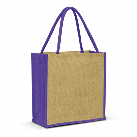 Monza Jute Tote Bag - Image 13