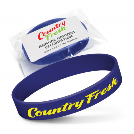 Silicone Wrist Band - Embossed - Image 17