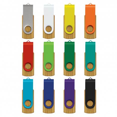 Helix 4GB Bamboo Flash Drive - Image 17