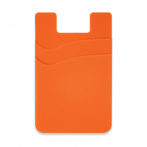 Dual Silicone Phone Wallet - Full Colour - Image 4