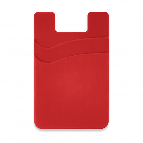 Dual Silicone Phone Wallet - Full Colour - Image 6