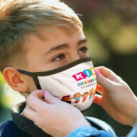 Full Colour 3-Ply Reusable Face Mask - Indent - Image 5