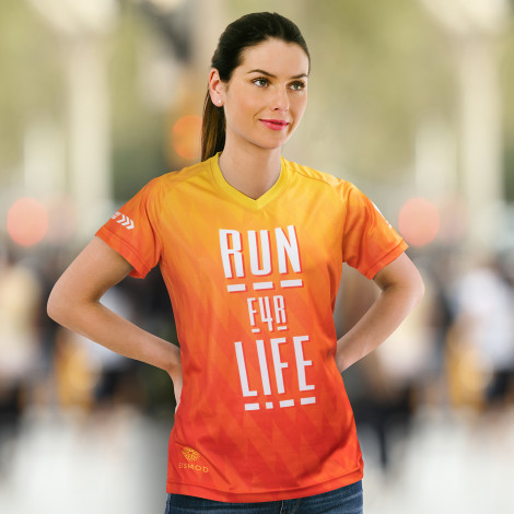 Custom Womens Performance V-Neck T-Shirt - Image 4