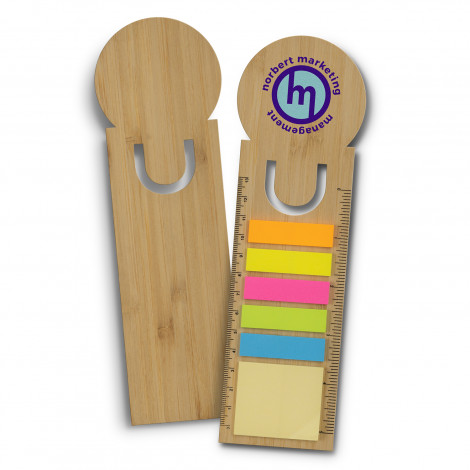 Bamboo Ruler Bookmark - Round - Image 2