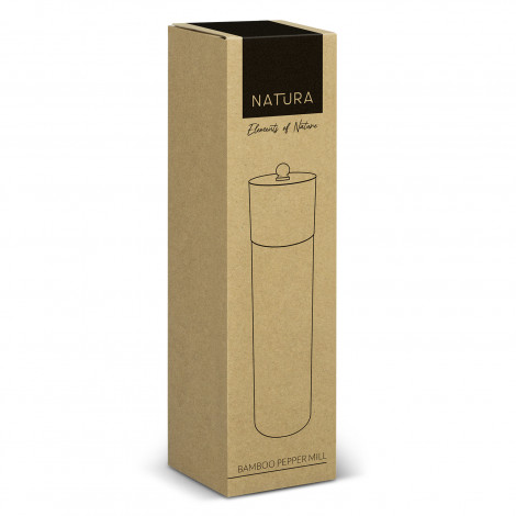 NATURA Bamboo Pepper Mill - Image 7