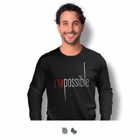 TRENDSWEAR Harlow Men's Long Sleeve Crew - Image 2