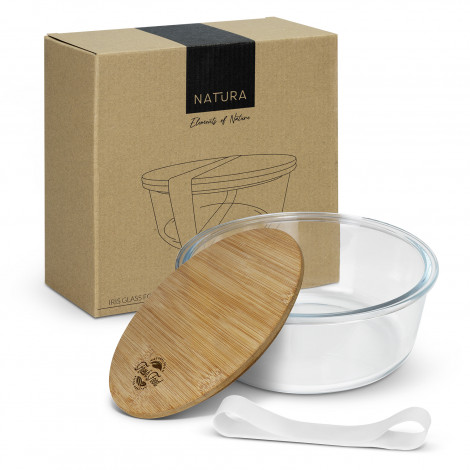 NATURA Iris Glass Food Container - Image 2