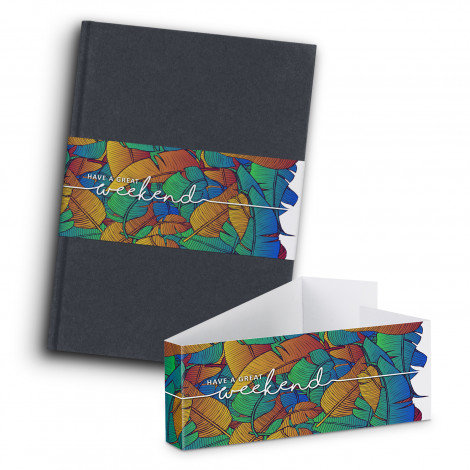 Recycled Cotton Hard Cover Notebook - Image 9