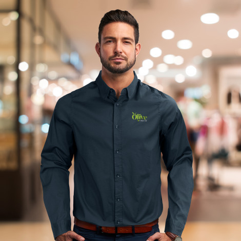 TRENDSWEAR Parker Men's Poplin Shirt - Image 8