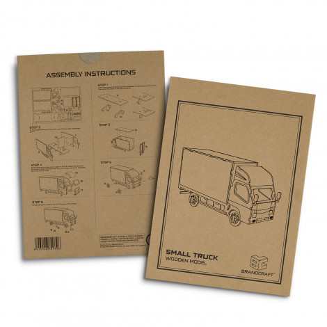 BRANDCRAFT Small Truck Wooden Model - Image 5