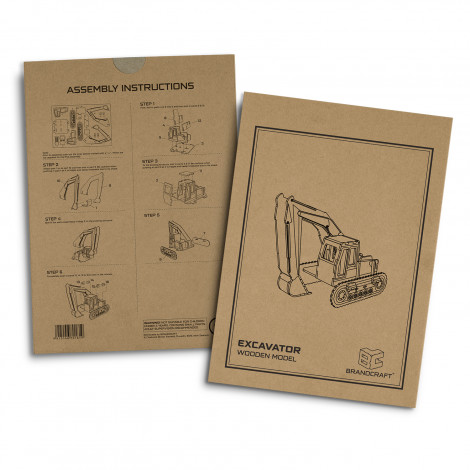 BRANDCRAFT Excavator Wooden Model - Image 5