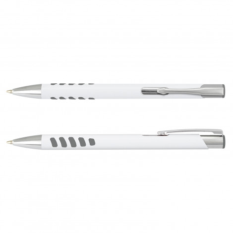 Panama Grip Pen - White Barrel - Image 2