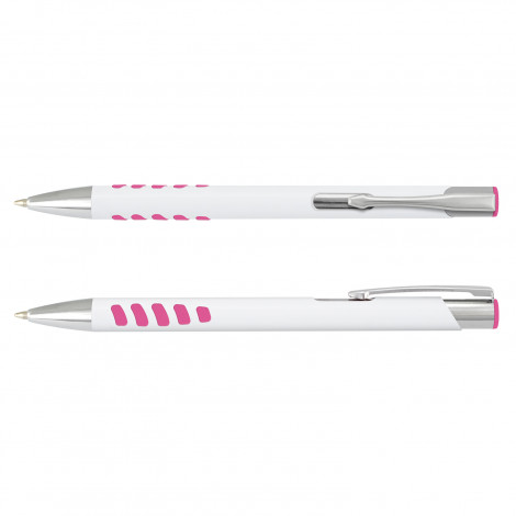 Panama Grip Pen - White Barrel - Image 5