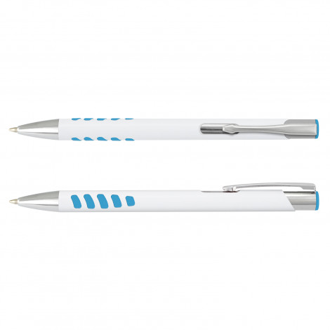 Panama Grip Pen - White Barrel - Image 10