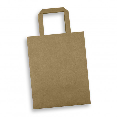 Medium Flat Handle Paper Bag Portrait - Image 3