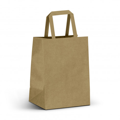 Medium Flat Handle Paper Bag Portrait - Image 6