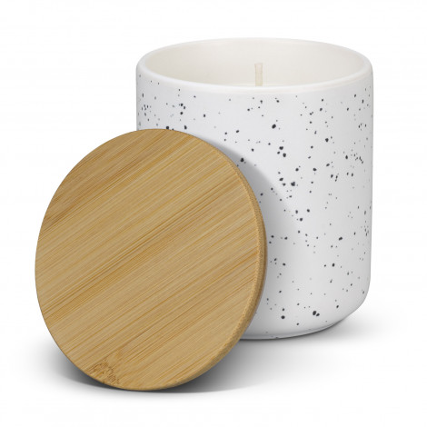 NATURA Candle with Bamboo Lid - Image 4