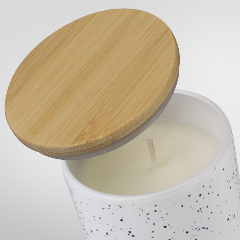 NATURA Candle with Bamboo Lid - Image 5
