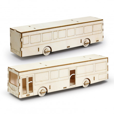 BRANDCRAFT Bus Wooden Model - Image 3
