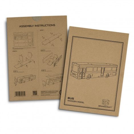 BRANDCRAFT Bus Wooden Model - Image 5