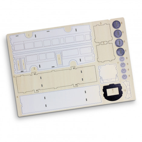 BRANDCRAFT Bus Wooden Model - Image 6