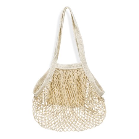 Cotton Mesh Foldaway Tote Bag - Small - Image 4